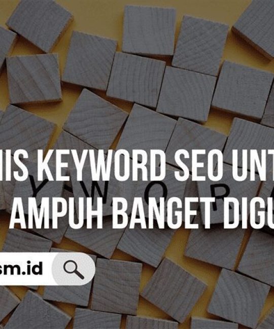 Ini Nih Jenis Keyword SEO untuk Konversi, Ampuh!