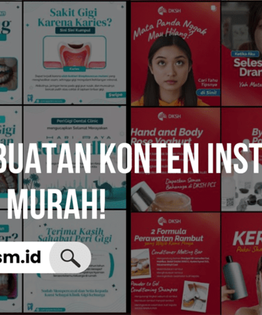Jasa Pembuatan Konten Instagram Terbaik & Murah!