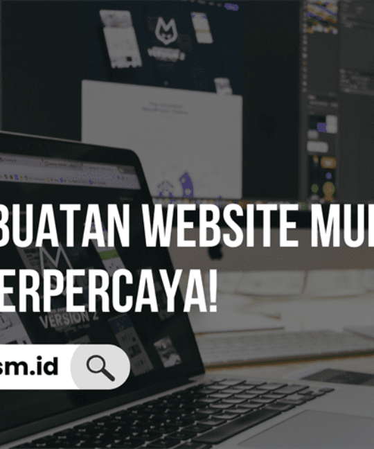 Jasa Pembuatan Website Murah Meriah, Terpercaya!