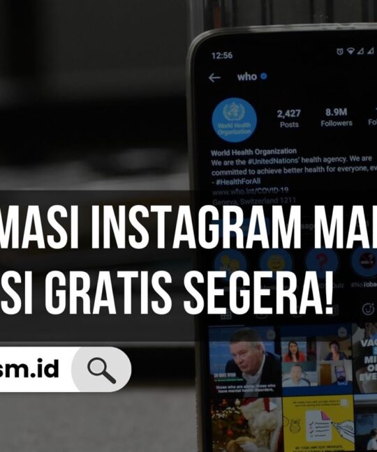 Jasa Optimasi Instagram Marketing, Konsultasi Gratis Segera!