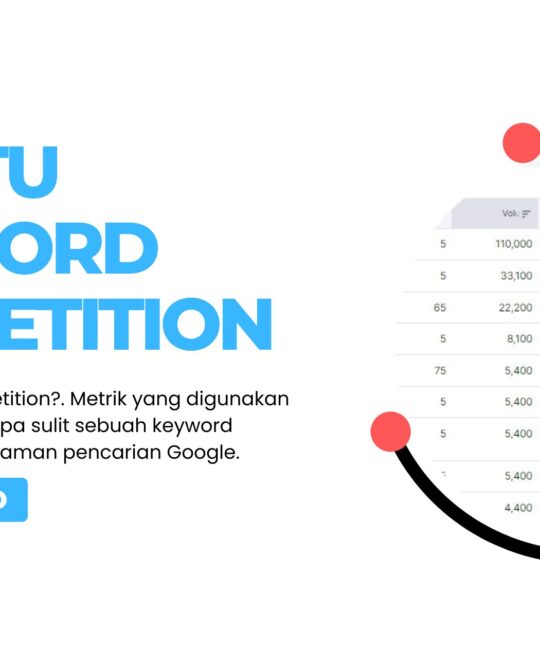 Apa itu Keyword Competition dan Mana yang Seharusnya Anda Pilih