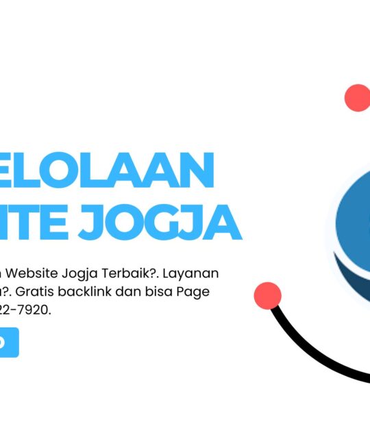 Jasa Pengelolaan Website Jogja Terbaik, Creativism.id!