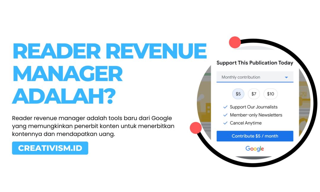 Reader Revenue Manager Adalah