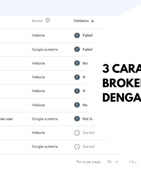 3 Cara Mengatasi Broken Link dengan Mudah!
