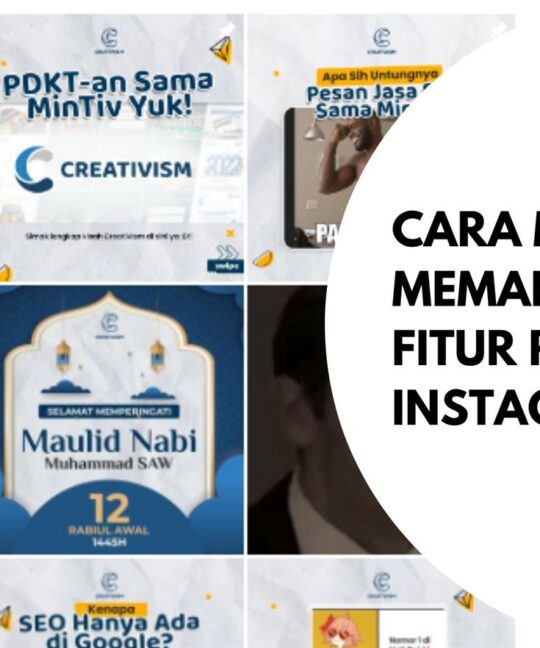 Cara Mudah Memaksimalkan Fitur Pin Post Instagram!