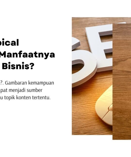 Apa itu Topical Authority, Manfaatnya untuk Web Bisnis