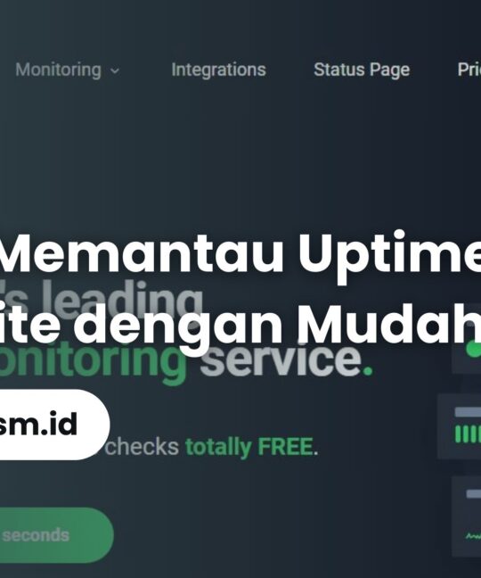 Cara Memantau Uptime Website dengan Mudah