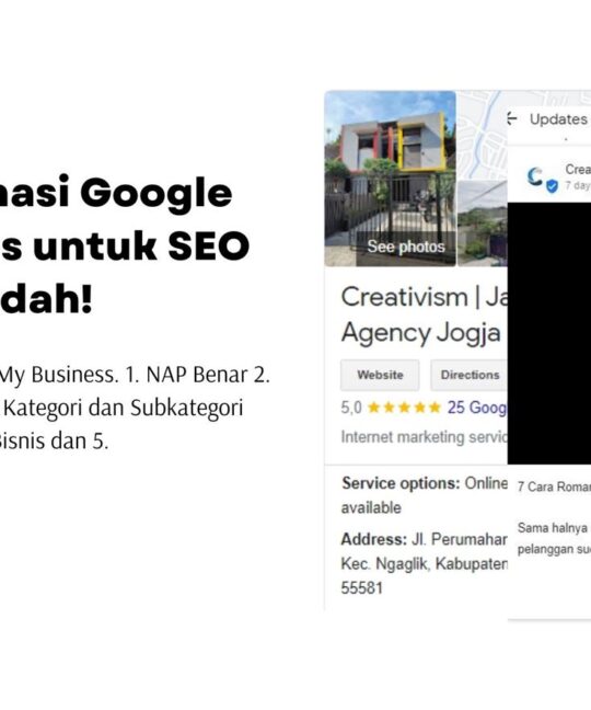 Cara Optimasi Google My Business untuk SEO dengan Mudah!