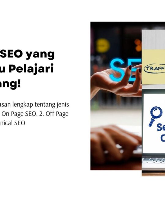 Jenis Jenis SEO yang Harus Kamu Pelajari dari Sekarang!