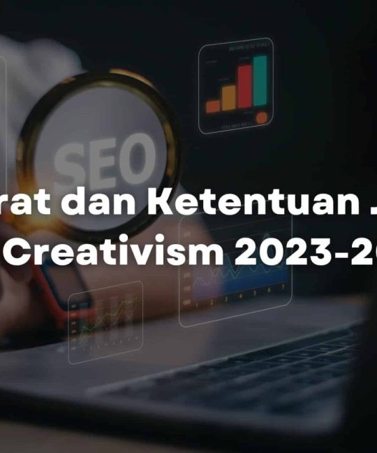 Syarat dan Ketentuan Jasa SEO Creativism 2023-2024!