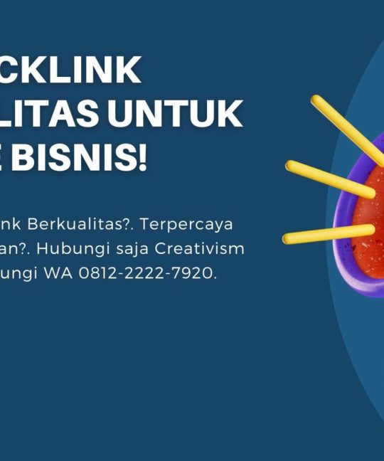 Jasa Backlink Berkualitas untuk Website Bisnis!