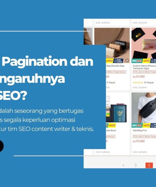 Apa itu Pagination dan Apa Pengaruhnya untuk SEO