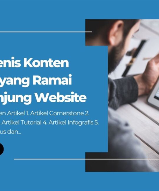 Jenis Jenis Konten Artikel yang Ramai Pengunjung Website