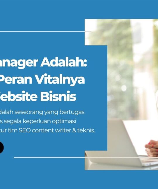 SEO Manager Adalah Ini Dia Peran Vitalnya Bagi Website Bisnis