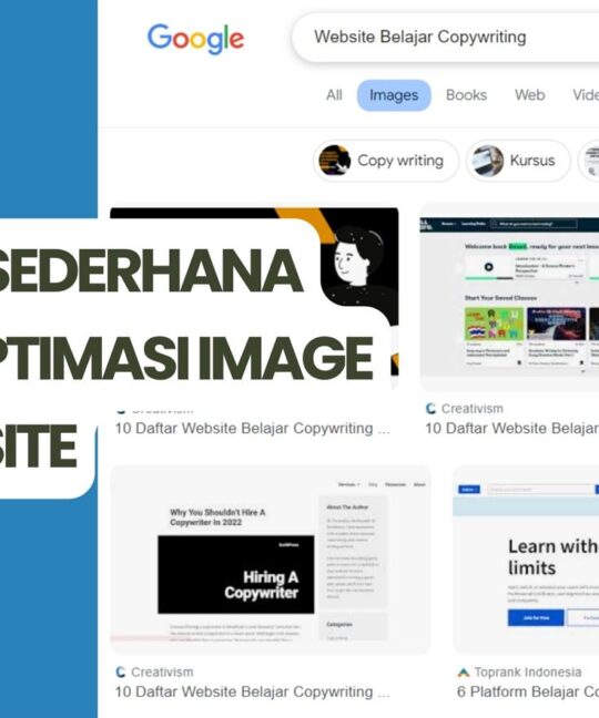 5 Teknik Sederhana untuk Optimasi Image SEO Website