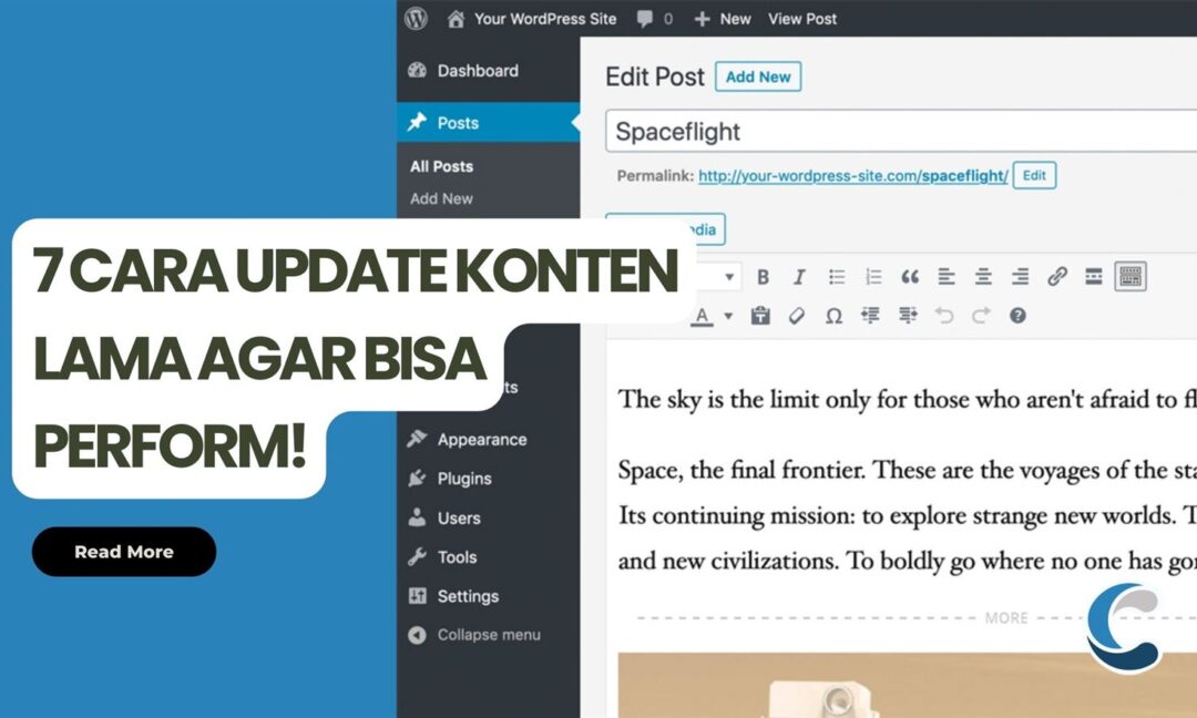 7 Cara Update Konten Lama Agar Bisa Perform!