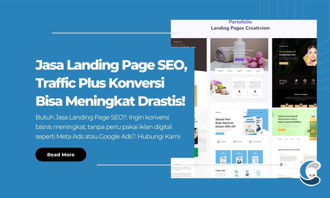 Jasa Landing Page SEO, Traffic Plus Konversi Bisa Meningkat Drastis!