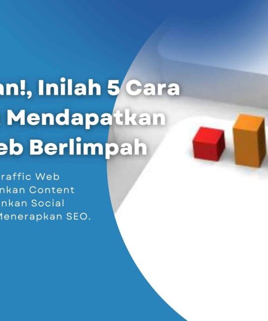 Tanpa Iklan!, Inilah 5 Cara Jitu untuk Mendapatkan Traffic Web Berlimpah
