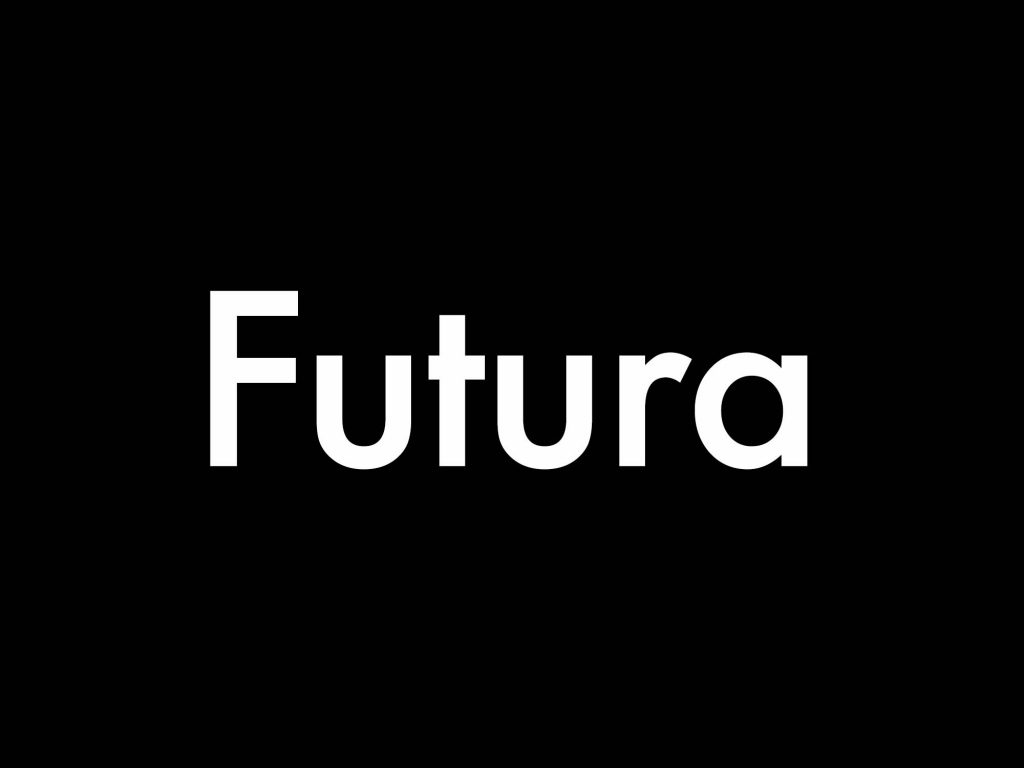Futura Font untuk Logo
