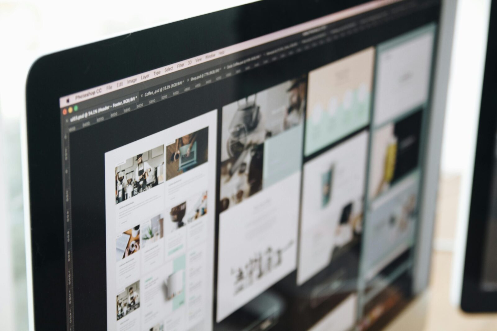 Contoh Mockup Website