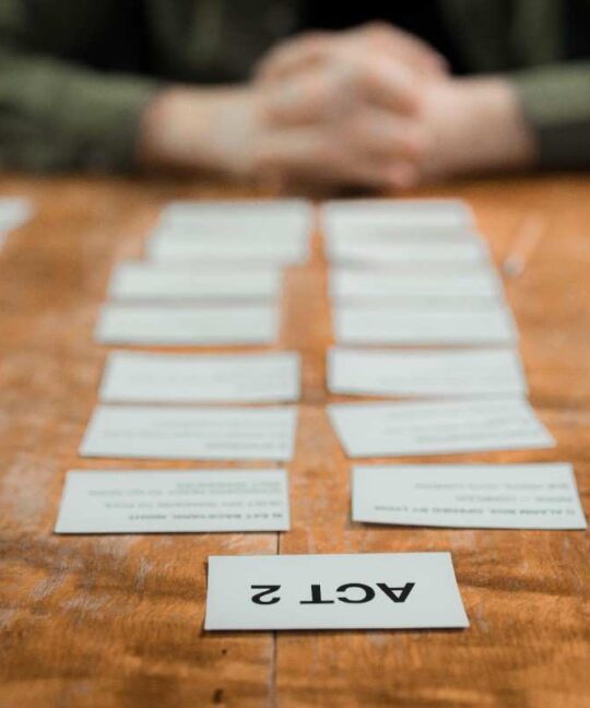 Contoh Storyboard Simple