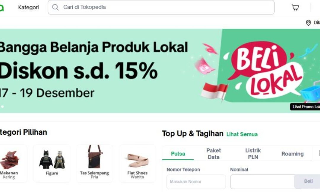Cara Dropship Tokopedia