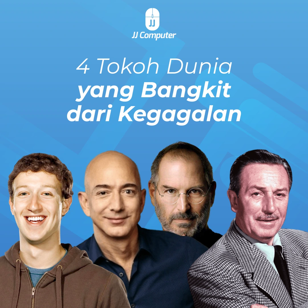 Carousel 4 tokoh dunia IT di Instagram JJ Computer