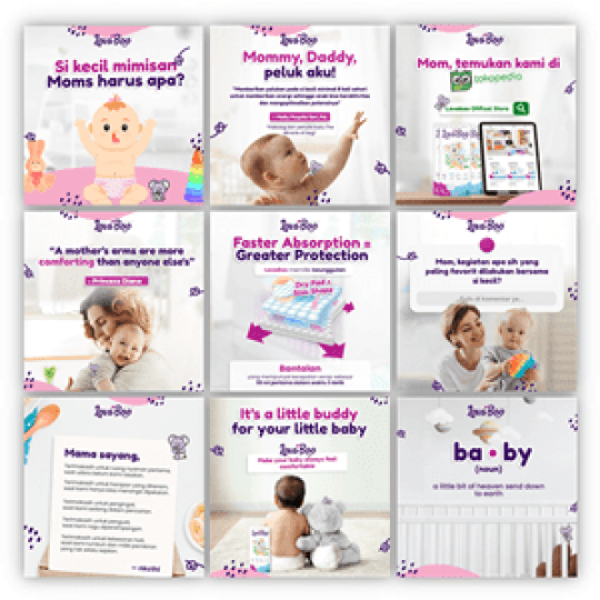 Screenshot portfolio Lovaboo di website Creativism-1