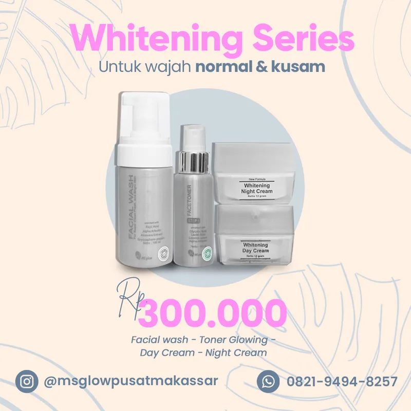 Portfolio jasa kelola Instagram MS Glow Pusat Makassar oleh Creativism