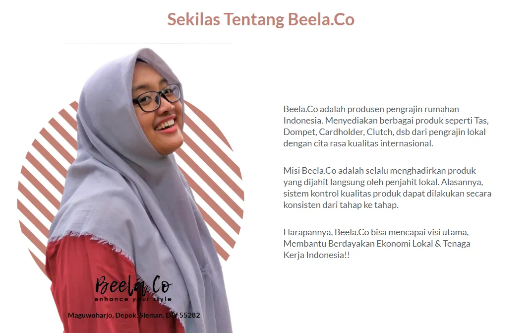 Studi Kasus Klien SEO Creativism: Yourbeela – Website Produsen Tas Lokal Yogyakarta