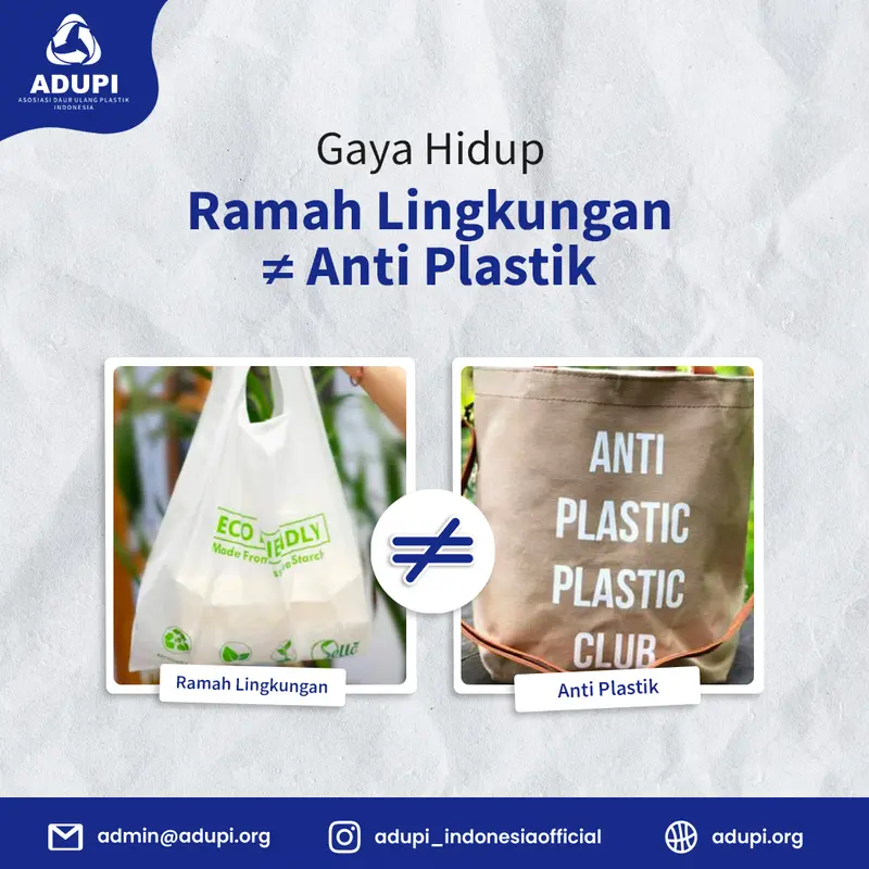 Desain kampanye anti plastik untuk ADUPI Indonesia oleh Creativism