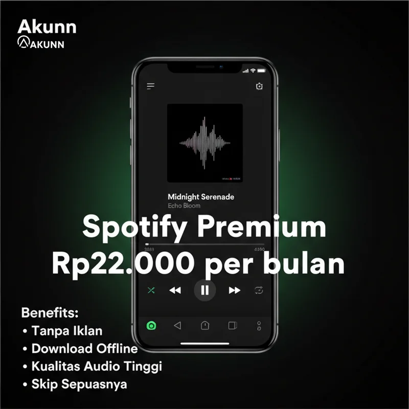 Konten Instagram Akunn - Spotify Premium Hemat