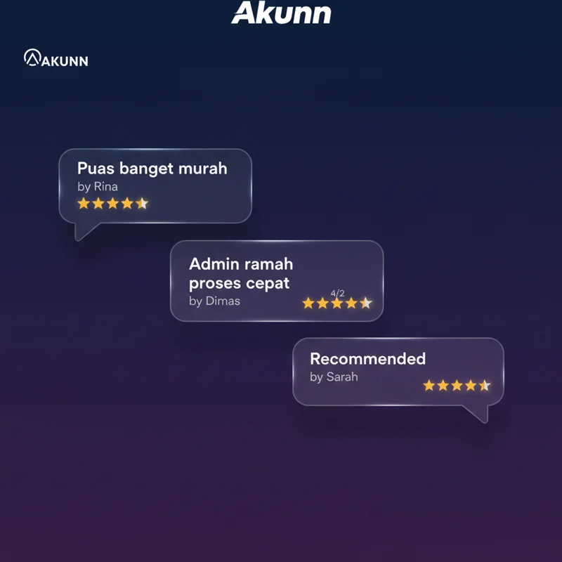 Konten Instagram Akunn - Testimoni Pelanggan