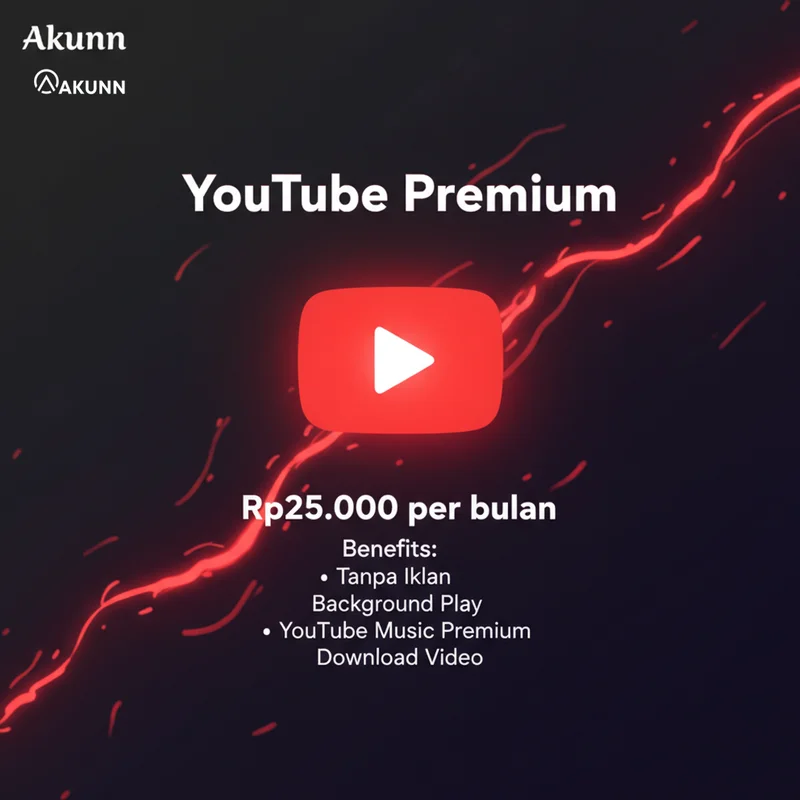 Konten Instagram Akunn - YouTube Premium Tanpa Iklan
