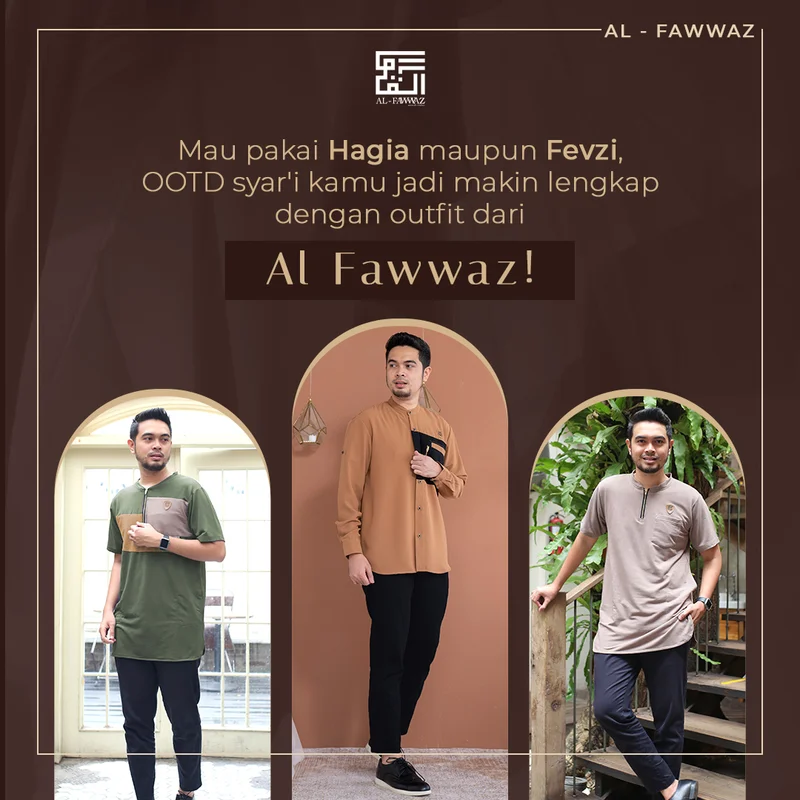 Konten Instagram OOTD Al-Fawwaz Official pakaian muslim keren syari