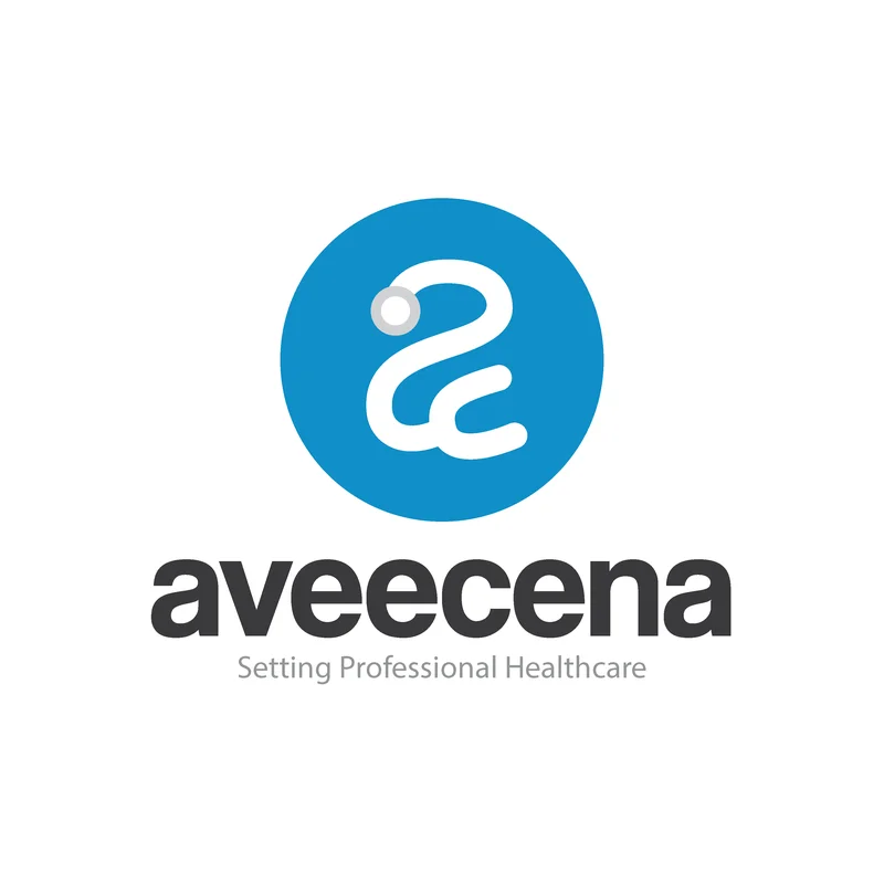 Brand identity Aveecena jasa virtual event organizer