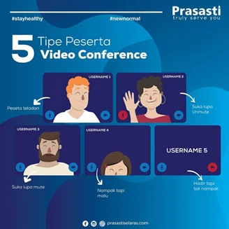 Konten edukasi Online Meeting vs Webinar Aveecena