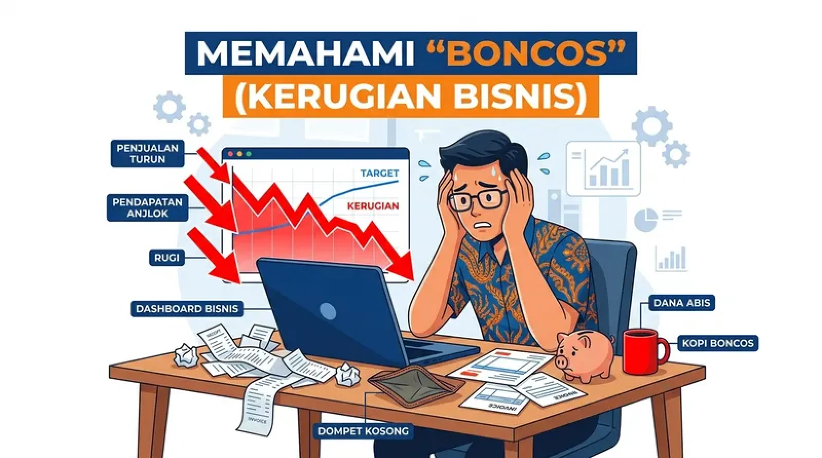 boncos adalah kerugian bisnis