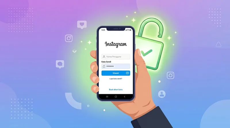 Cara mengaktifkan akun IG yang dinonaktifkan dengan login ulang