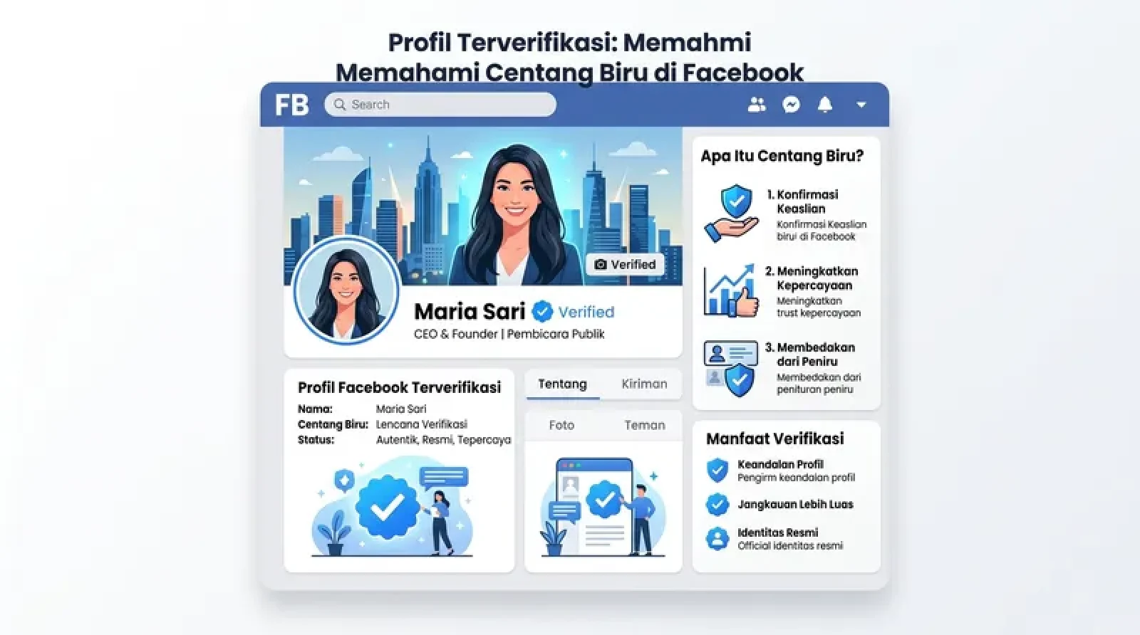 Centang Biru FB Pro: Arti, Syarat, Harga & Cara Mendapatkannya