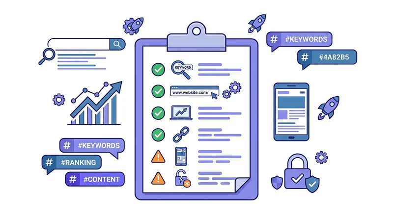 Checklist audit SEO website lengkap dengan item pengecekan