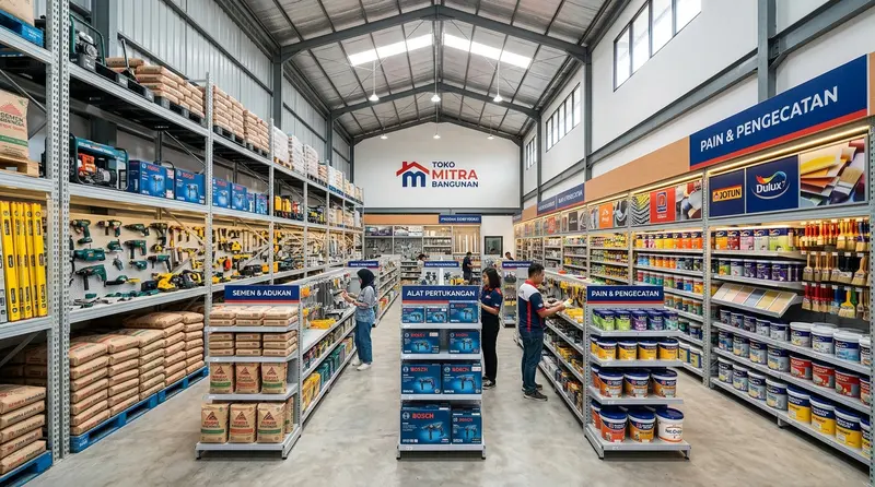 Studi Kasus Social Media Cipta Jaya Bangunan: 30+ Konten dan Giveaway untuk Toko Bangunan Jayapura