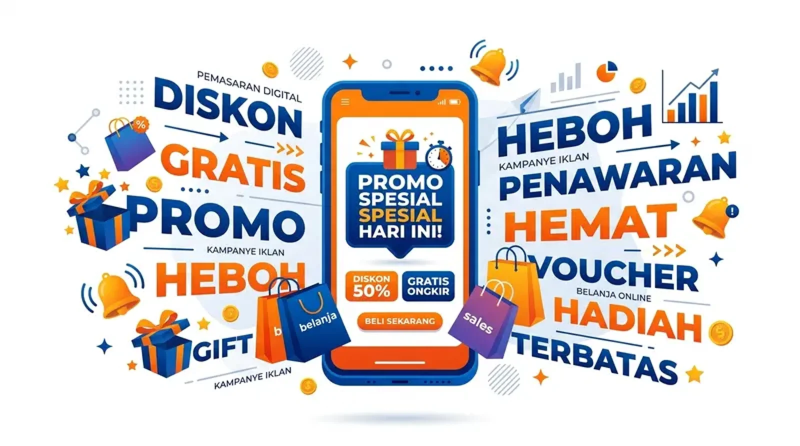 Contoh kata kata menarik perhatian pembeli untuk promosi bisnis online
