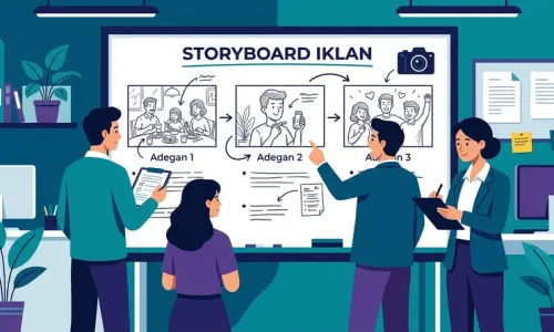 Contoh Storyboard Iklan: Panduan Lengkap + Template 2026
