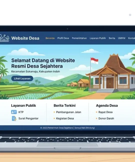 10 Contoh Website Desa Terbaik 2026 dan Panduan Lengkap Membuatnya