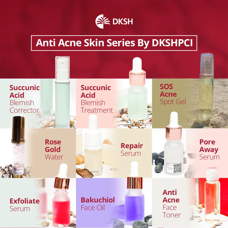 Contoh desain feed Instagram DKSH PCI - Anti Acne Skin Series produk