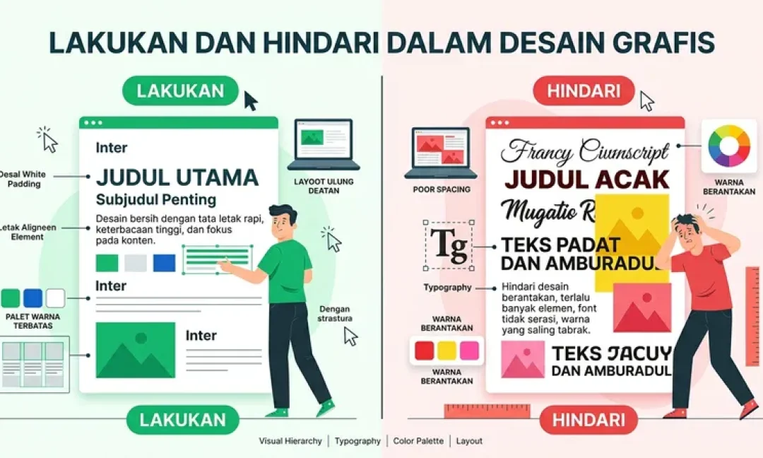 do and donts dalam desain grafis