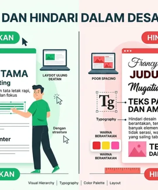 do and donts dalam desain grafis