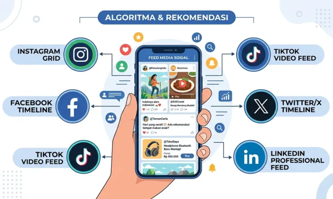 Feed Itu Apa? Arti, Jenis, Fungsi, dan Cara Kerjanya di Media Sosial