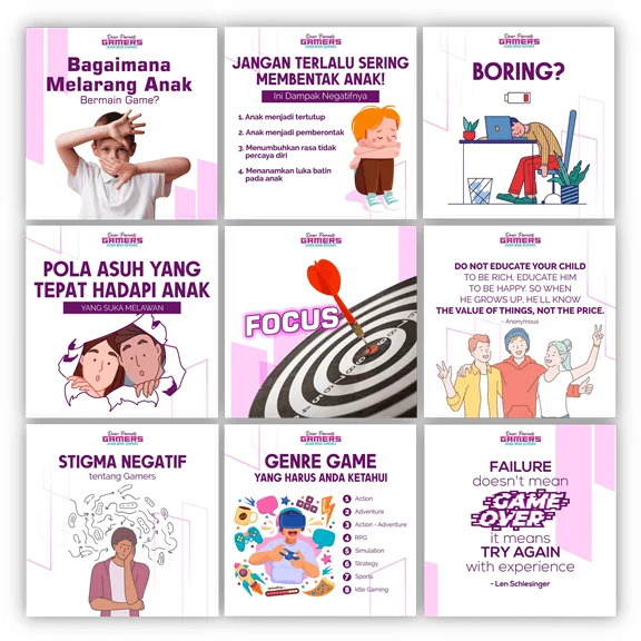 Portofolio SMM Gamers Juga Bisa Sukses - Creativism Agency